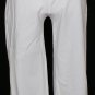 NWT EILEEN FISHER White Stretch Crepe Slim Capri Pants XS