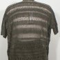 NWT EILEEN FISHER Oregano Stitched Block Linen Cardigan L Kimono