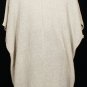 NWT EILEEN FISHER Natural Tangled Linen Cotton Oval Cardigan L