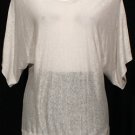 NWT EILEEN FISHER Natural Superfine Linen Knit Tunic Top S