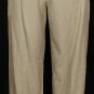 NWT EILEEN FISHER Khaki Lt Canvas Cuffed Cropped Pants XS