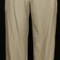 NWT EILEEN FISHER Khaki Lt Canvas Cuffed Cropped Pants PM
