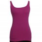NWT EILEEN FISHER Hydrangea Cotton Baby Rib Slim Long Tank Top XS