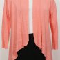 NWT EILEEN FISHER Gladiola Fine Linen Angled Long Cardigan S