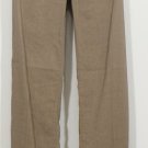 NWT EILEEN FISHER Driftwood Stretch Viscose Linen Straight Pants 2P