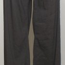 NWT EILEEN FISHER Cinder Stretch Viscose Linen Straight Pants 8