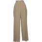 NWT DANA BUCHMAN Mojave Wool Crepe Camille Pants 14 14W