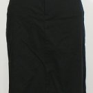 NWT RALPH LAUREN Black Stretch Twill Pencil Skirt 10 Equestrian Stirrup Charm