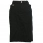 NWT RALPH LAUREN Black Stretch Twill Pencil Skirt 10 Equestrian Stirrup Charm