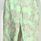 NWT LILLY PULITZER Green Capri Pants Pineapple Juice Embr 8