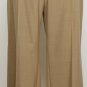 NWT ANNE KLEIN Camel Stretch Wool Peplum Pant Suit 14P