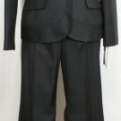 NWT ANNE KLEIN Black Lavender Pinstripe Pant Suit 14P
