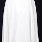 NWT EILEEN FISHER White Dbl Cotton Voile Skirt L