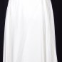 NWT EILEEN FISHER White Dbl Cotton Voile Skirt L