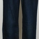 NWT EILEEN FISHER Washed Blue Stretch Denim Straight Jeans 4 Trouser Organic