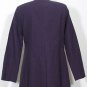 NWT EILEEN FISHER Twilight Cotton Tencel Long Mandarin Jacket XS Blue