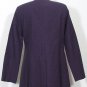 NWT EILEEN FISHER Twilight Cotton Tencel Long Mandarin Jacket XS Blue