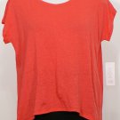 NWT EILEEN FISHER Strawberry Linen Jersey Box Top S