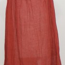 NWT EILEEN FISHER Sandalwood Linen Gauze Cami Dress S Shirred