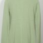 NWT EILEEN FISHER Lt Hemlock Silk Cotton Knit Jacket M