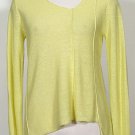 NWT EILEEN FISHER Limelight Linen Asym Sweater Top S