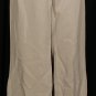 NWT EILEEN FISHER Khaki Tencel Linen Yoked Trouser Pants 14P