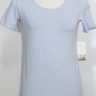NWT EILEEN FISHER India Sky Organic Cotton Jersey Top XS