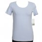NWT EILEEN FISHER India Sky Organic Cotton Jersey Top XS