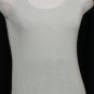NWT EILEEN FISHER Bone Silk Cotton Cord Rib Tank Top S