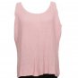 NWT EILEEN FISHER Blush Silk Cotton Cord Rib Tank Top 2X