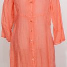 NWT EILEEN FISHER Begonia Linen Gauze Duster Jacket XS