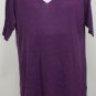 NWT EILEEN FISHER African Violet Fine Linen Silk Tunic Top S