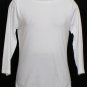 NWT RALPH LAUREN White Cotton Laced Shoulder Top L
