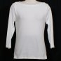 NWT RALPH LAUREN White Cotton Laced Shoulder Top L