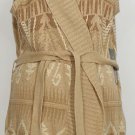 NWT RALPH LAUREN Sand Silk Linen Knit SW Vest 2X