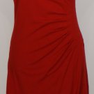 NWT RALPH LAUREN Red Str Cotton Modal Jersey Faux Wrap Dress XL