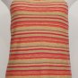 NWT RALPH LAUREN Multicolor Shimmer Stripe Linen Knit Halter Top L