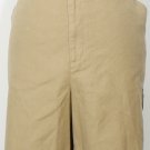 NWT RALPH LAUREN Brown Cotton Linen Cargo Shorts 22W
