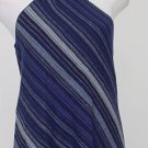 NWT RALPH LAUREN Blue Linen Knit Stripe Halter Top XL