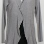 NWT EILEEN FISHER Smoke Wool Diagonal Rib Cardigan XL Washable