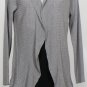 NWT EILEEN FISHER Smoke Wool Diagonal Rib Cardigan XL Washable