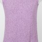 NWT EILEEN FISHER Purple Linen Silk Cord Shell XS