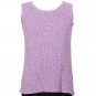 NWT EILEEN FISHER Purple Linen Silk Cord Shell XL