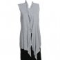 NWT EILEEN FISHER Moon Cotton Viscose Melange Ottoman Vest XL