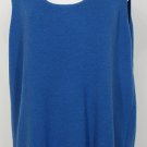 NWT EILEEN FISHER Marine Merino Wool Rib Tank Top 2X