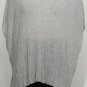 NWT EILEEN FISHER Dark Pearl Pressed Viscose Linear Crinkle Boxy Tunic Top XL