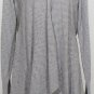 NWT EILEEN FISHER Dark Pearl Cotton Nubble Long Cardigan XL Gray
