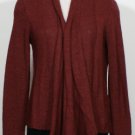 NWT EILEEN FISHER Cranberry Alpaca Silk Rib Cardigan XL