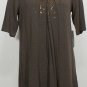 NWT EILEEN FISHER Cobblestone Str Jersey Top S Sequin Tunic