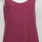 NWT EILEEN FISHER Cerise Washable Wool Links Shell 3X